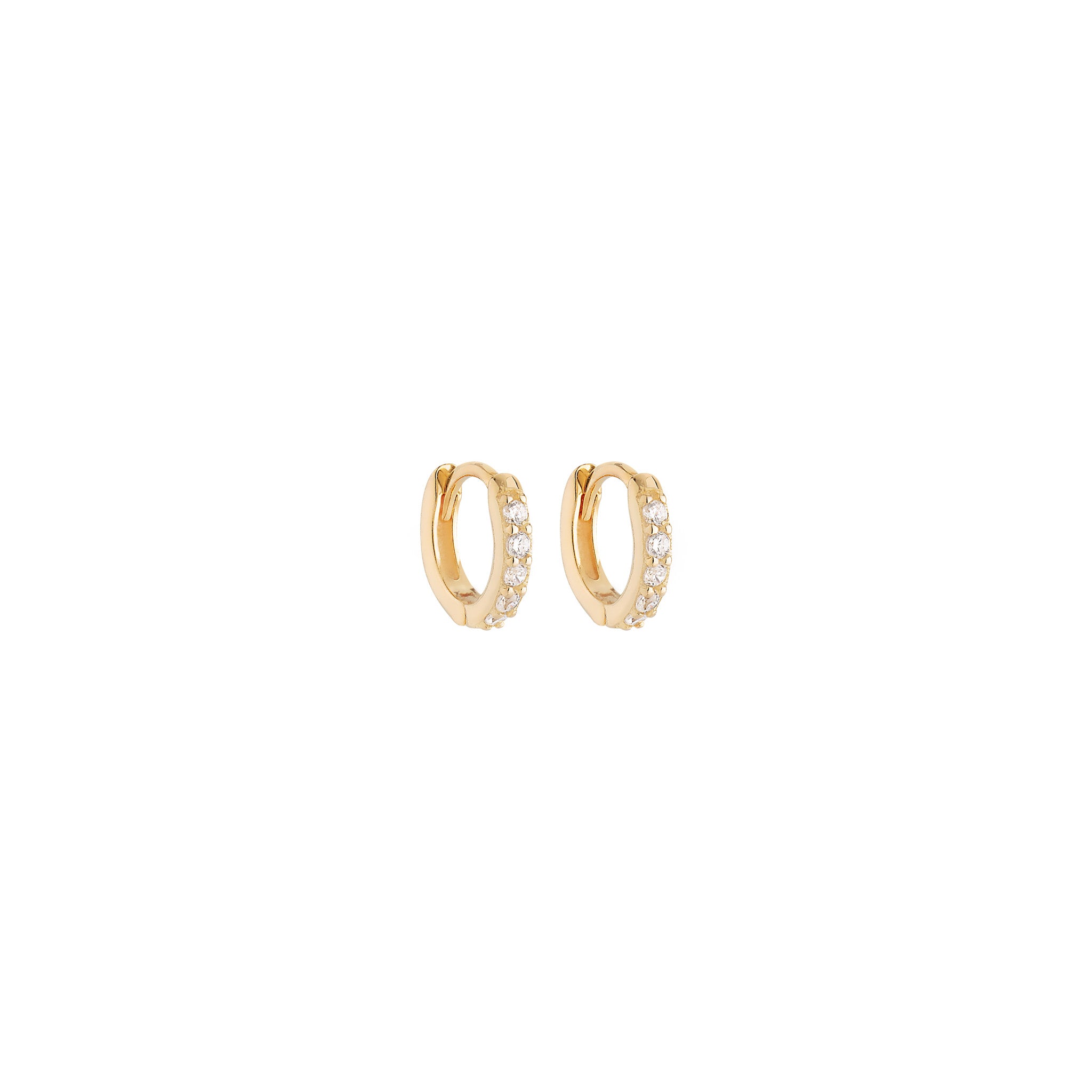 PENDIENTES PETITE DAISY DIAMONDS ORO